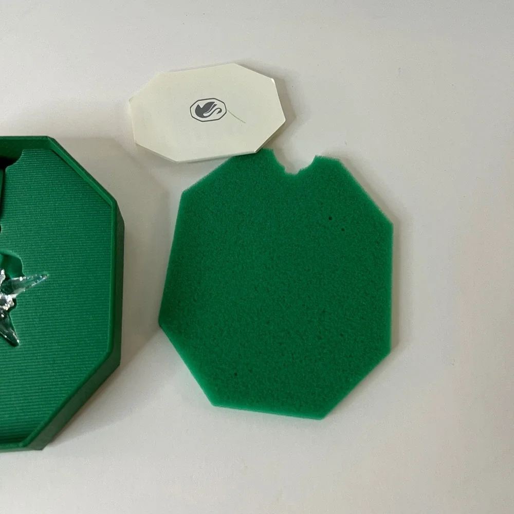 Swarovski Star Crystal Christmas Ornament NIB 1 7/8 x 1/4 x 1 3/4 in NIB‎